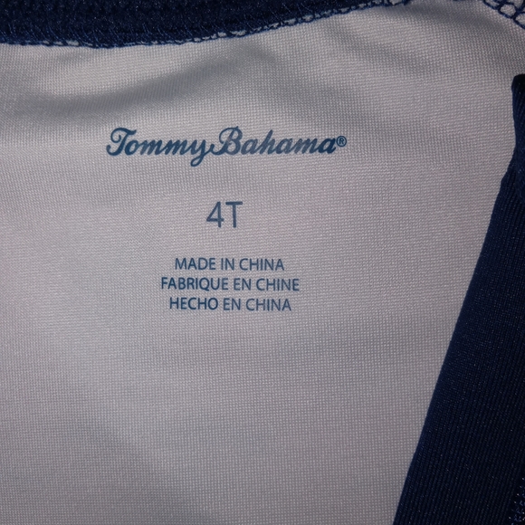 Size 4 Tommy Bahama Rash Guard - Picture 5 of 5